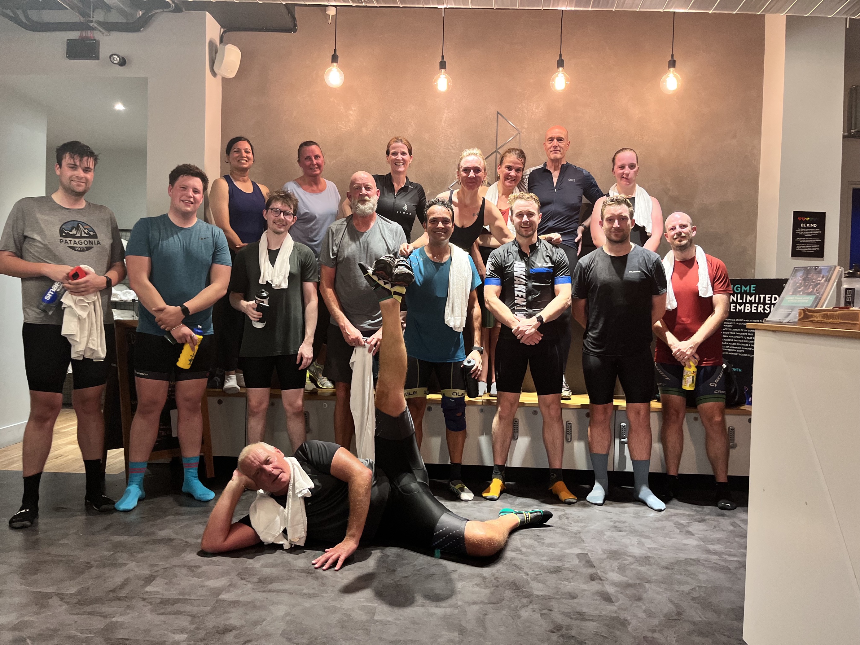 Perform Tour de France at Digme cycle training with power